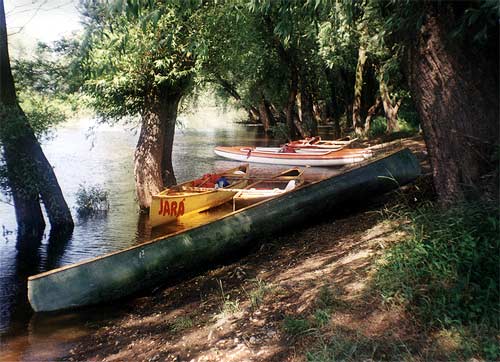The Morava River paddle trips