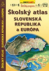 Školský atlas Európa - obálka