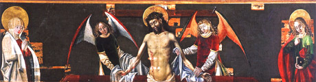 Maľba Vir  Dolorum v Katedrále sv. Martina v Spišskej Kapitule