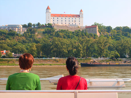 The Danube River: With Twin City Liner from Bratislava to Vienna and back