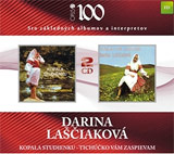 Obal dvojalbumu Darina Laščiaková: Kopala studienku, Tichučko vám zaspievam