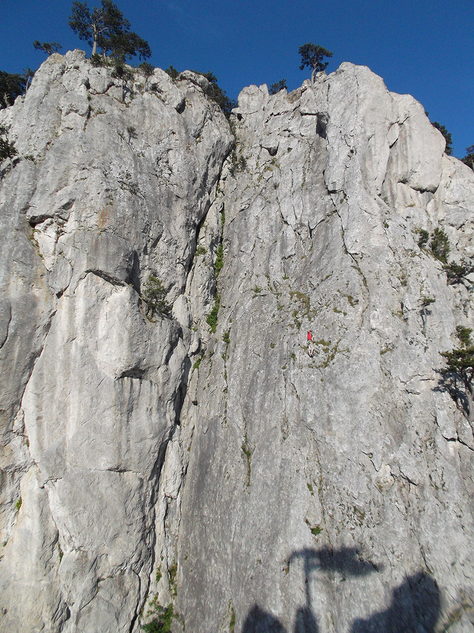 Climbing at Peilstein