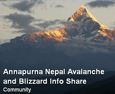 Zo stránky na Facebooku vytvorenej po nešťastiach v okolí Annapurny