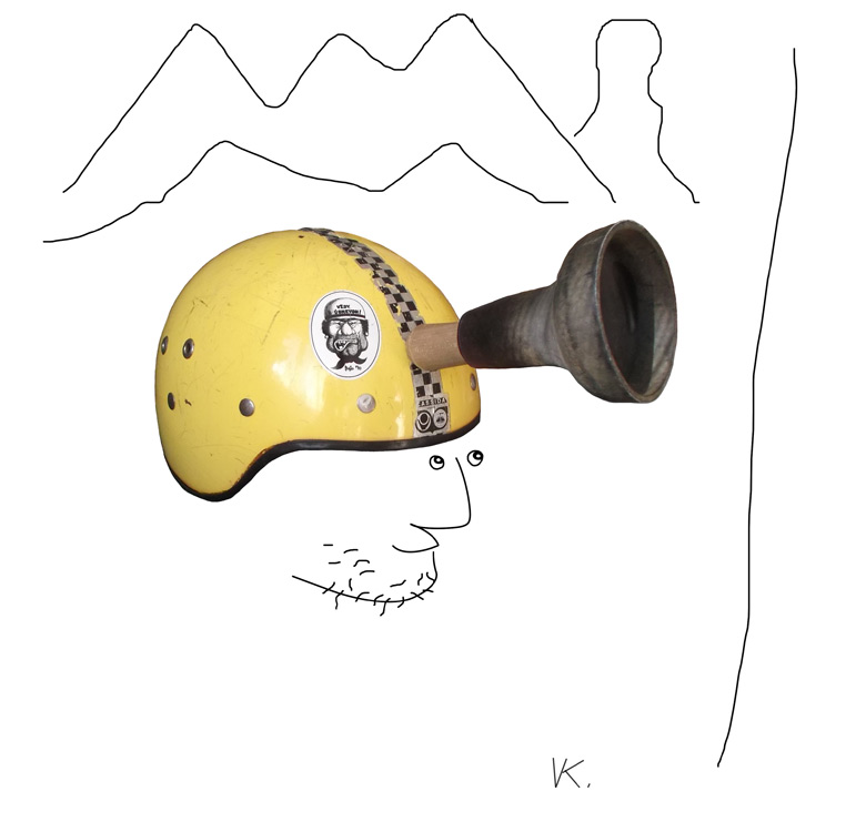 A helmet for smooth slabs