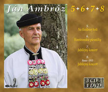 4CD Ján Ambróz  5-6-7-8 - obálka
