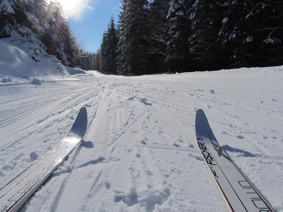 Cross-country skiing at Skalka