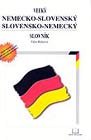 Veľký nemecko-slovenský a slovensko-nemecký slovník - obálka
