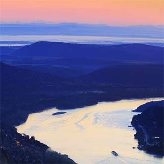 Dunaj a Vysoké Tatry na jednej snímke
