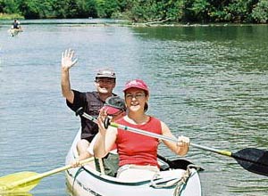 Canoe trips on the Maly Dunaj River