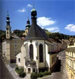 Kostol sv. Kataríny v Banskej Štiavnici - fotografia z knihy 55 najkrajších miest a mestečiek Slovenska