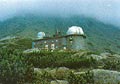 Astronomical observatory at the Skalnate Pleso. .