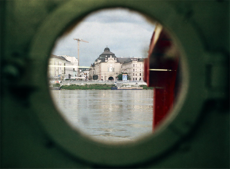 Bratislava - a view from a boat
