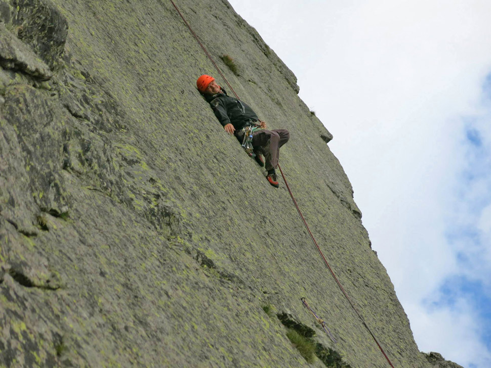 Passionate climbing 27: Relaxation on Osarpance