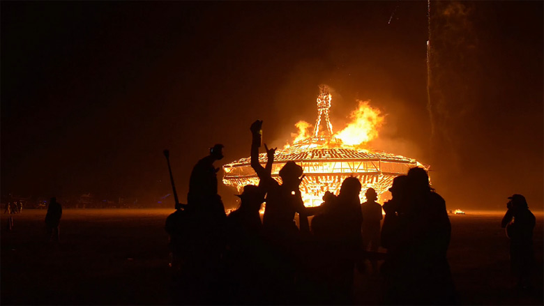 Z festivalu Burning Man