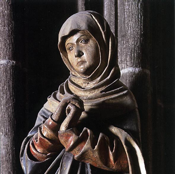 Mater Dolorosa from around the year 1600