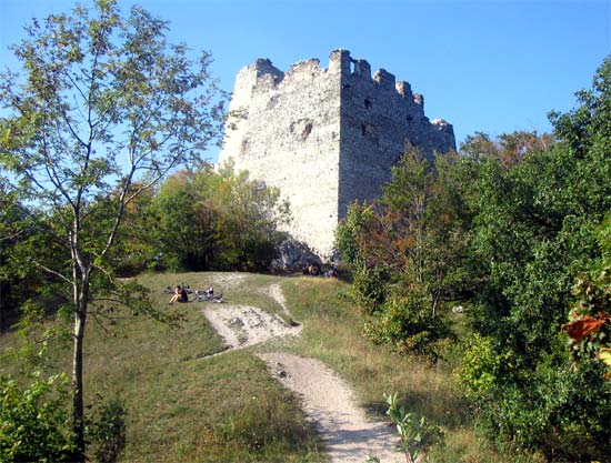 The Tematin Castle and the Golden Eagle