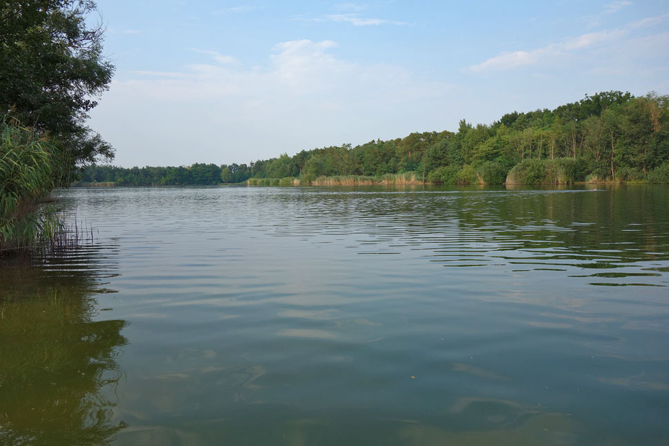 Jazero pri Plaveckom Štvrtku - Pieskovňa