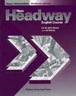 New Headway Upper-Intermediate - Workbook with Key - obálka