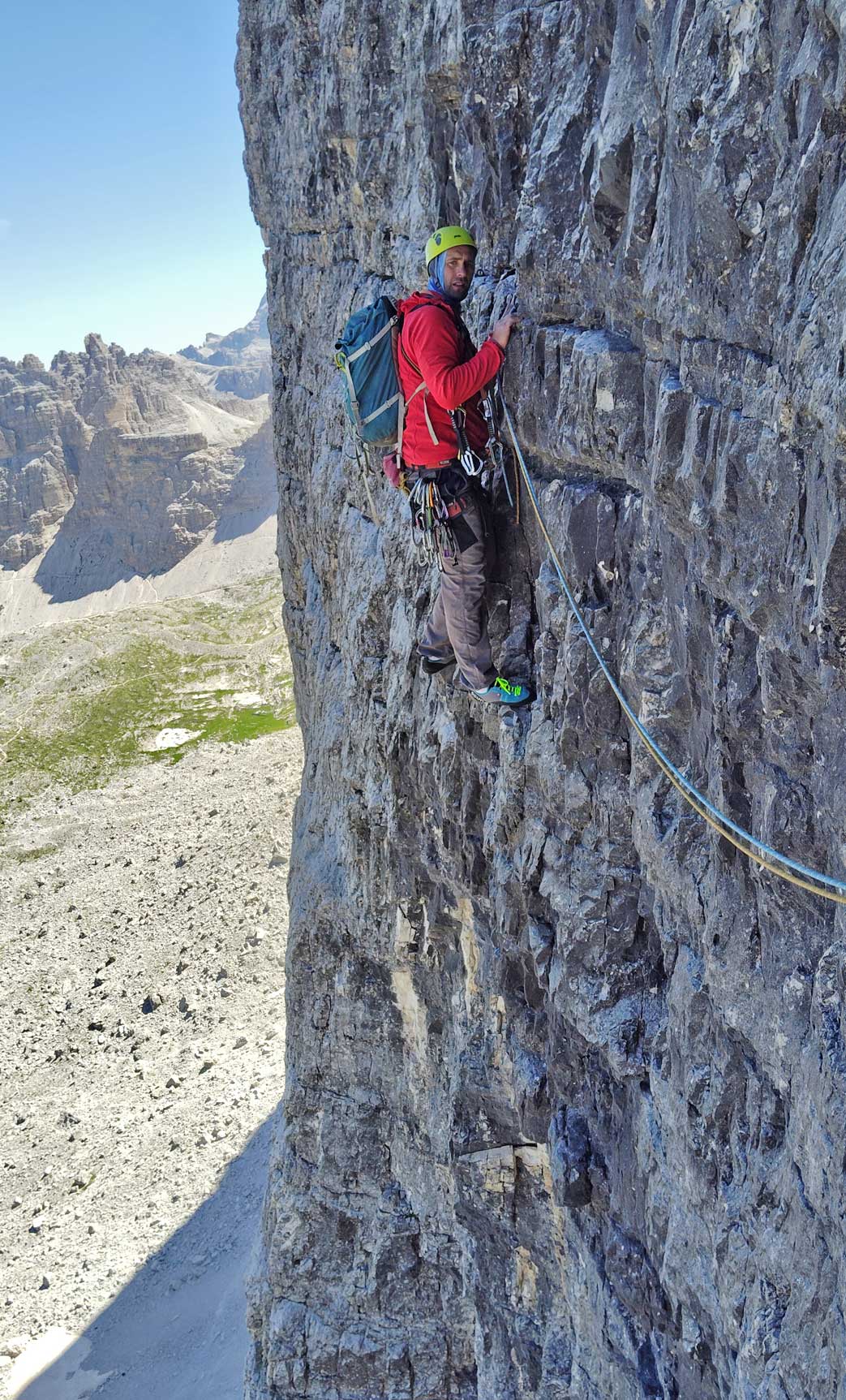 Tretia veža Cima Ovest di Lavaredo na druhý pokus