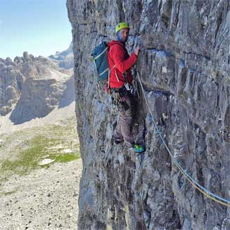 Tretia veža Cima Ovest di Lavaredo na druhý pokus