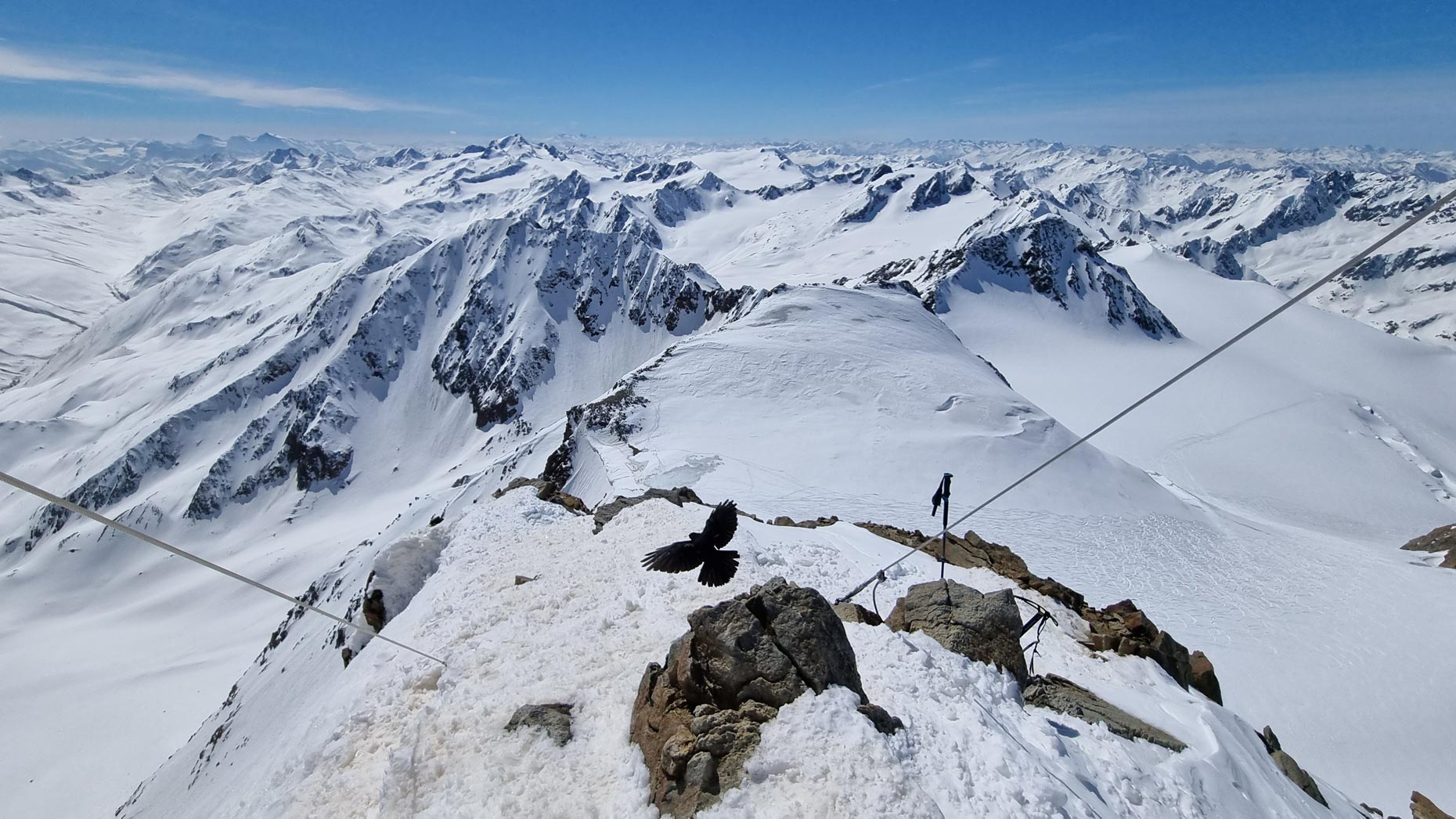 Výhľad z Wildspitze