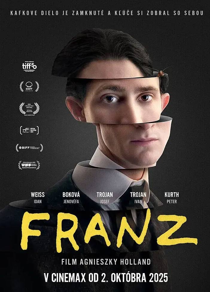 Leták k filmu Franz