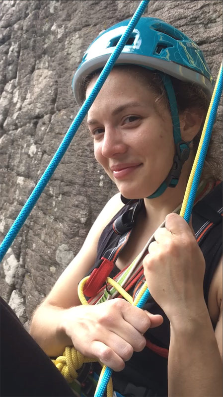 Passionate climbing - and fear