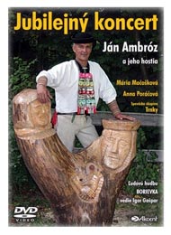 Jubilejný koncert - Ján Ambróz - obal DVD